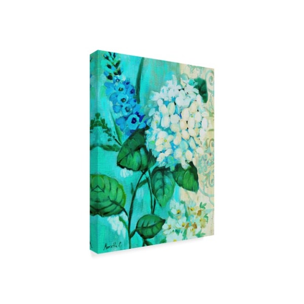 Marietta Cohen Art And Design 'White Hortensia' Canvas Art,24x32